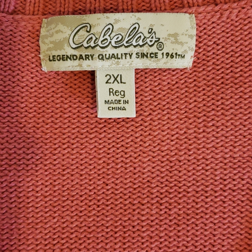 Cabela's V-Neck Sweater - Picture 4 of 5